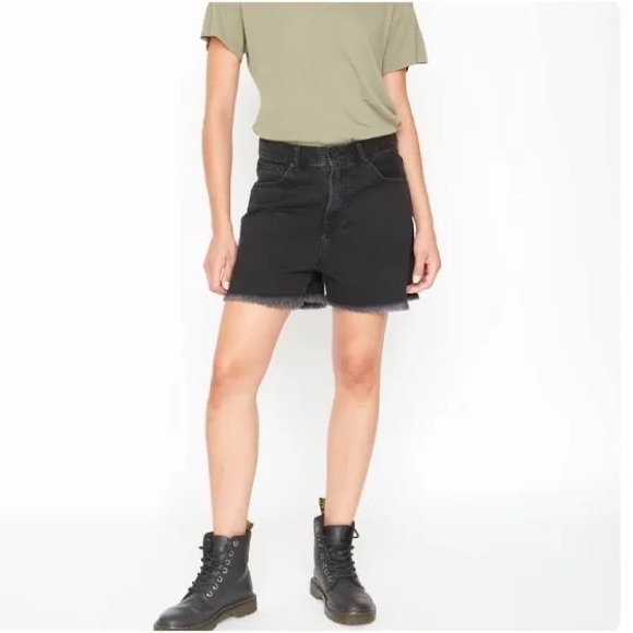 (A55) Sandrine Rose Black Short Shorts, Size 30, NWT - Picture 3 of 15